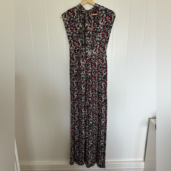 Free People Vibe Check One-Piece Jumpsuit – Black Ditsy Shell Combo – XS - Picture 5 of 12